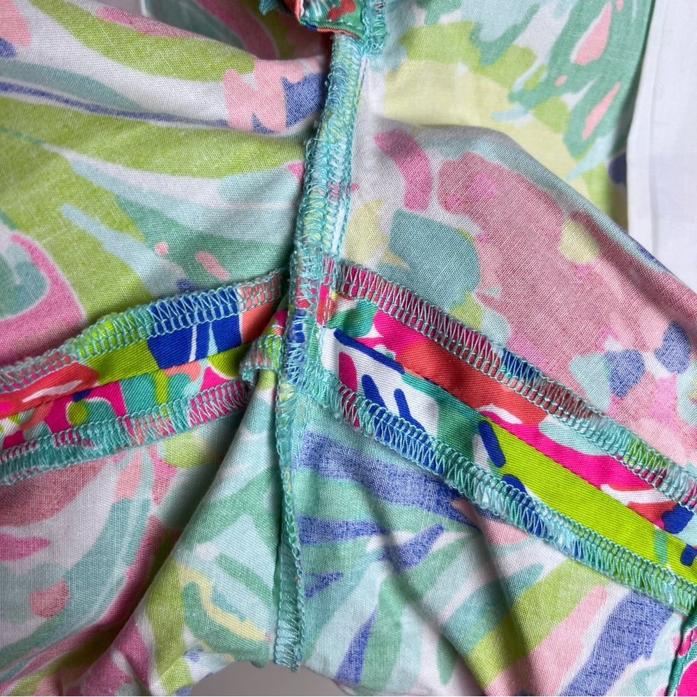 Lilly Pulitzer Callahan 5” Short in Multi Casa Banana Size 6 - Picture 10 of 14